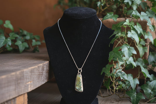 Rustic Green Hubei Pendant - SOLD OUT