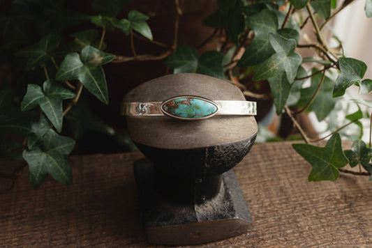 Sonoran Marquise Hammered Cuff - SOLD OUT