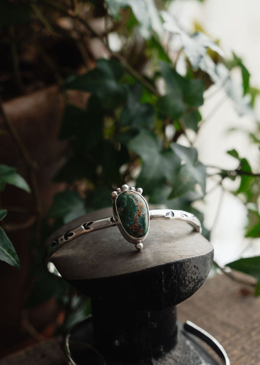 Sonoran Rustic Leaves Cuff