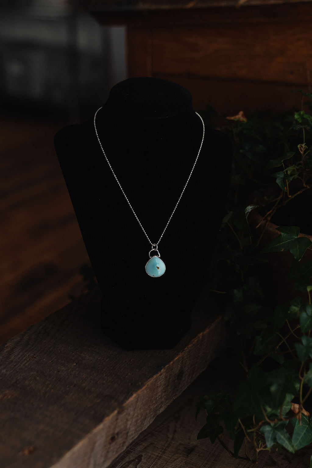 Rustic Robin’s Egg Royston Necklace