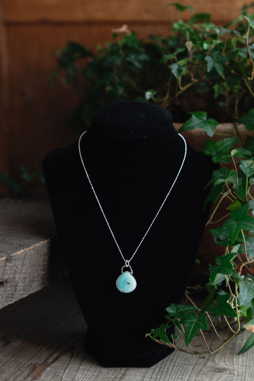 Rustic Robin’s Egg Royston Necklace