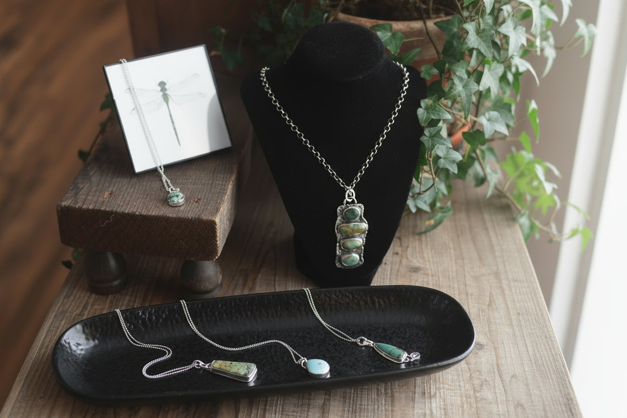 Unisex  Rustic Woodland Necklace