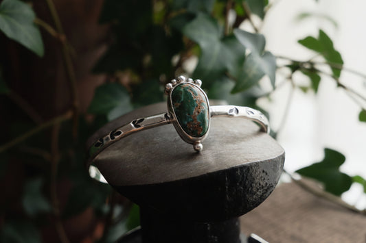Sonoran Rustic Leaves Cuff - SOLD OUT